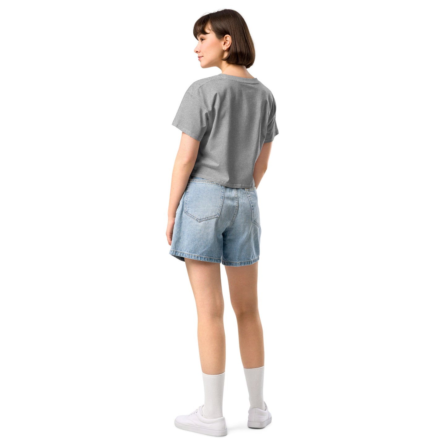 Women’s Crop Top (TravelOnly White Logo)