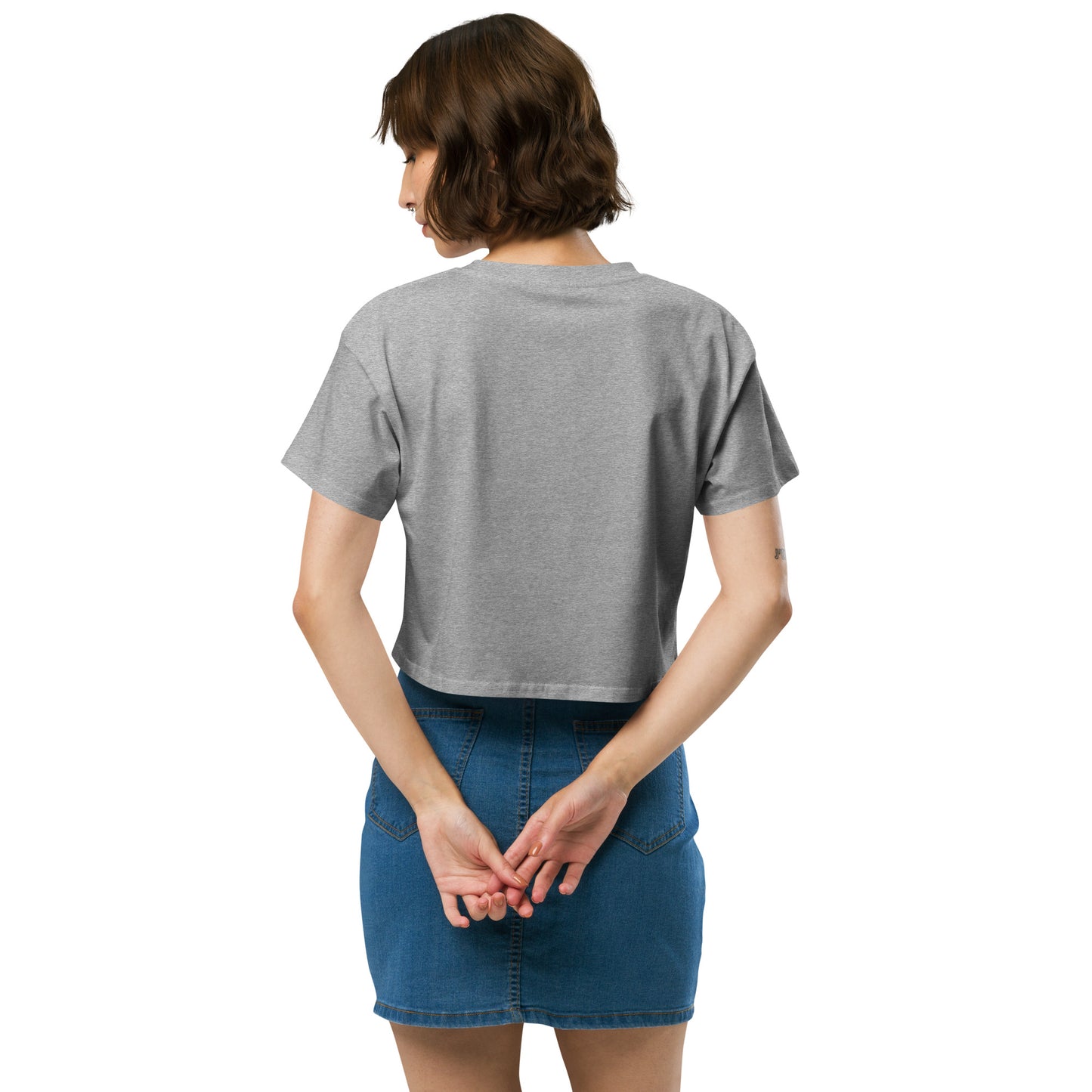 Women’s Crop Top (TravelOnly Purple Logo)