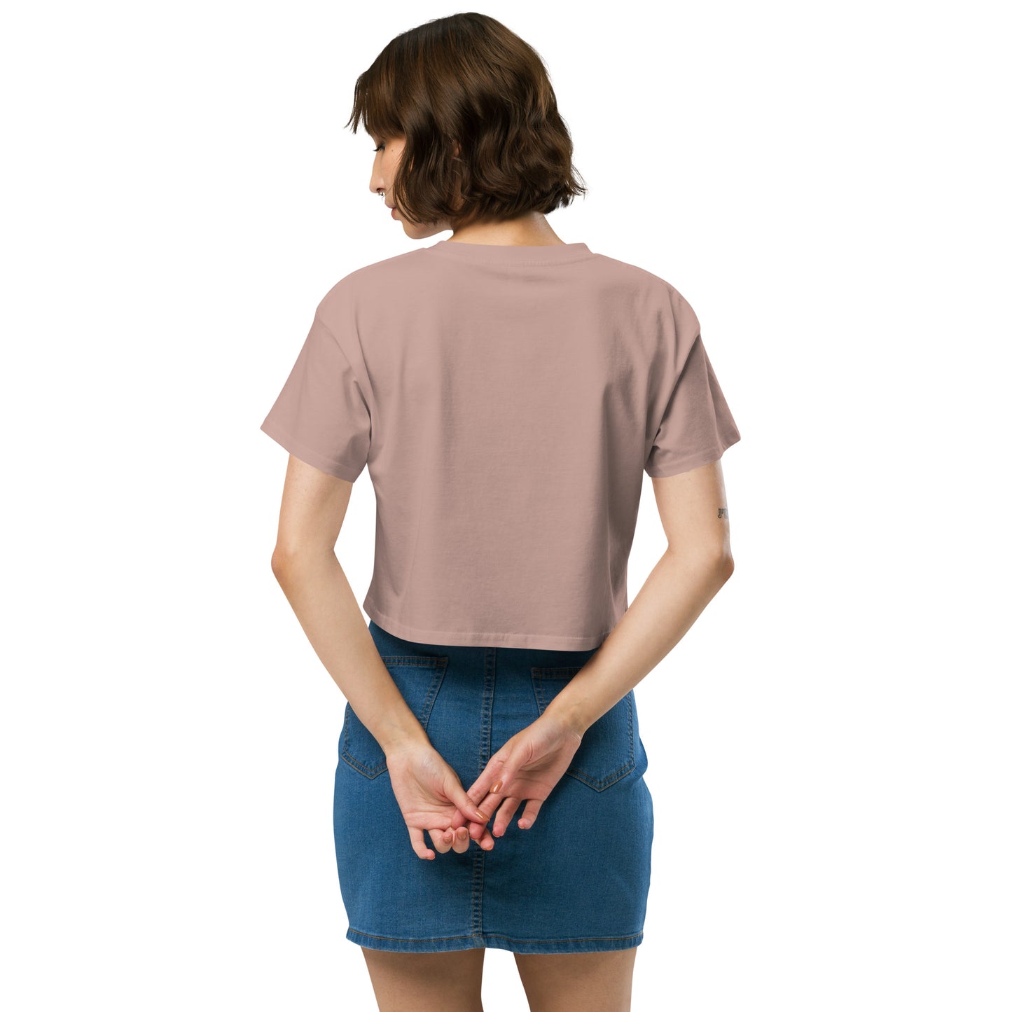 Women’s Crop Top (TravelOnly Purple Logo)