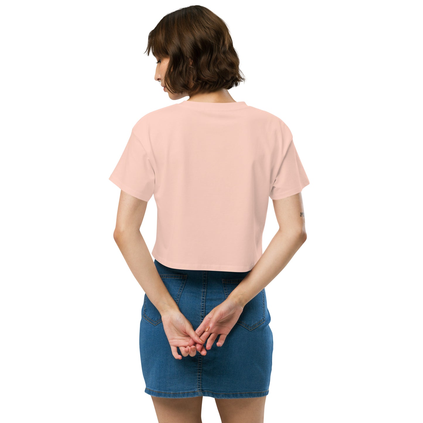 Women’s Crop Top (TravelOnly Purple Logo)