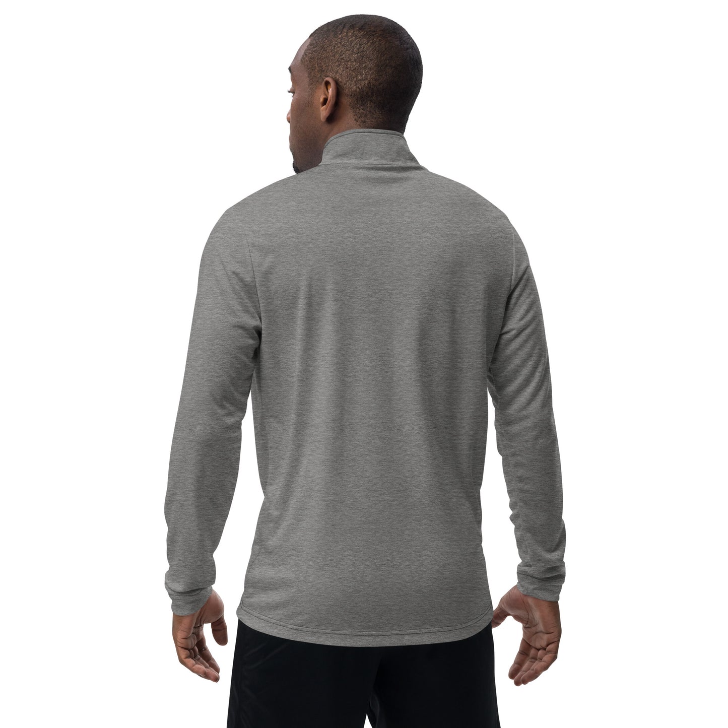 Men's Quarter Zip Pullover (TravelOnly Black Logo)