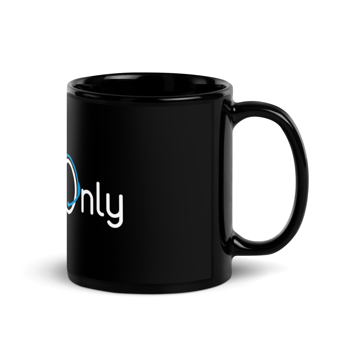 Black Glossy Mug