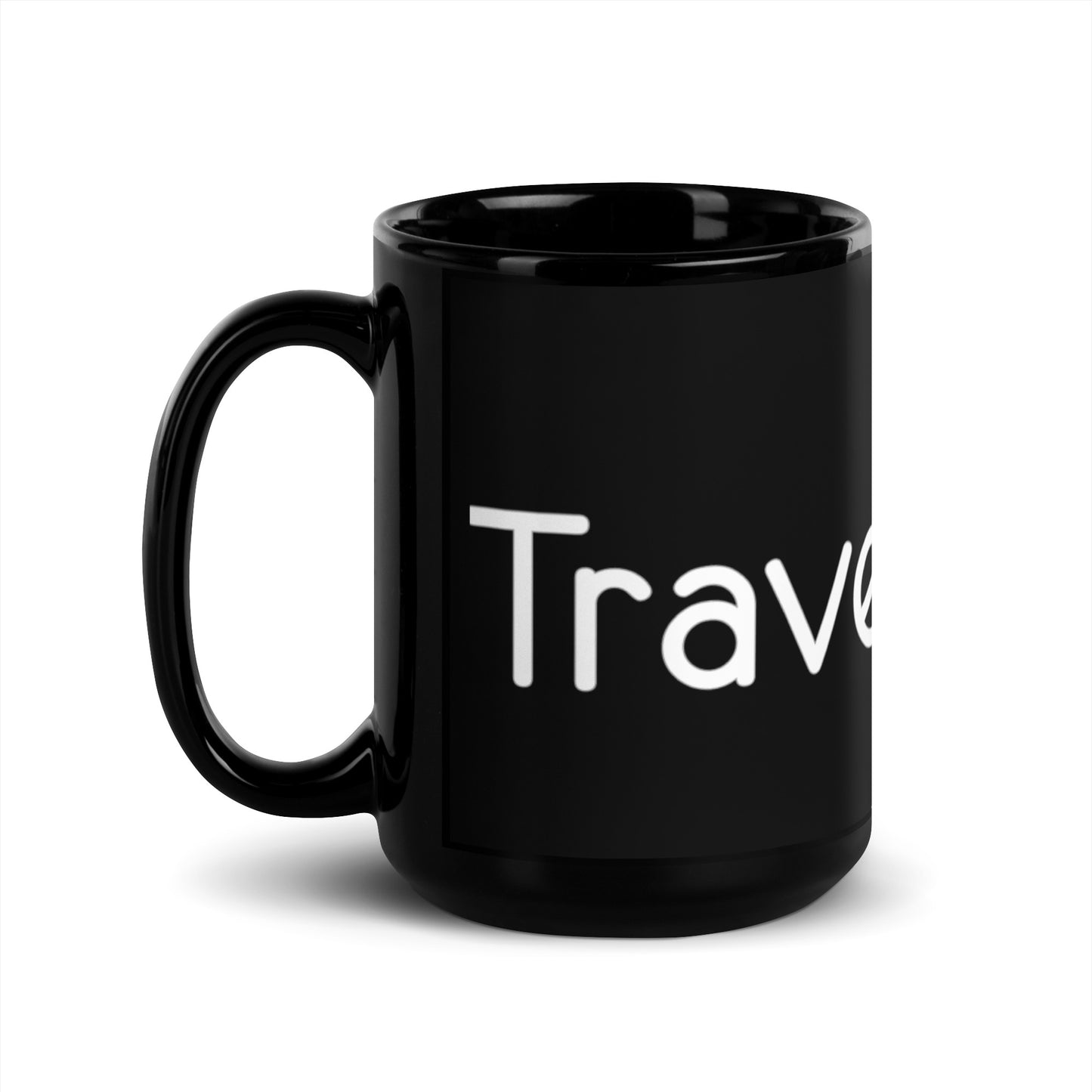 Black Glossy Mug