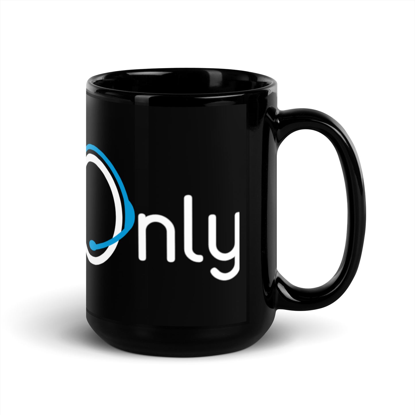 Black Glossy Mug