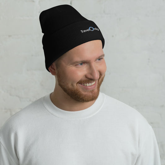 Cuffed Beanie (TravelOnly White Logo)