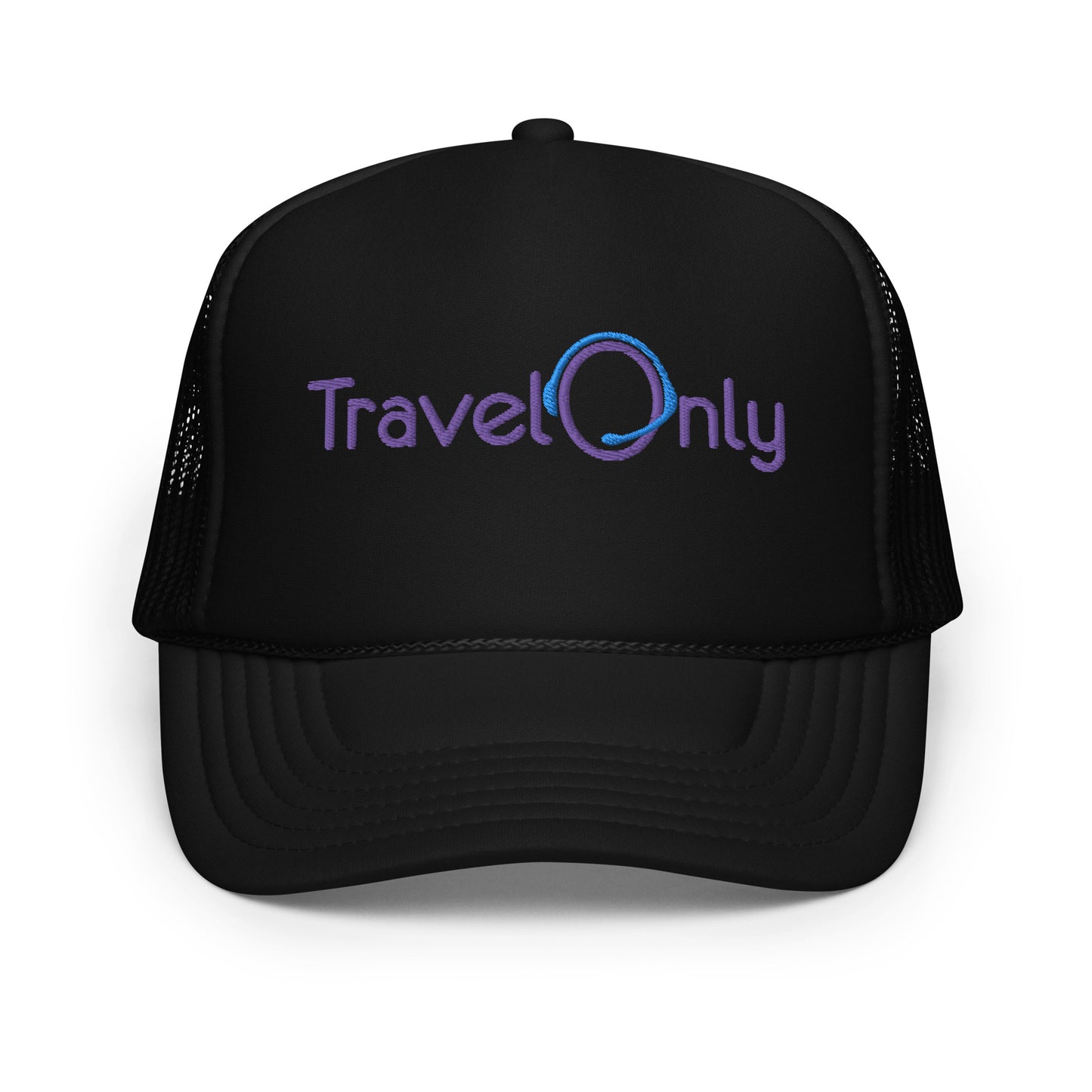 Foam Trucker Hat (TravelOnly Purple Logo)