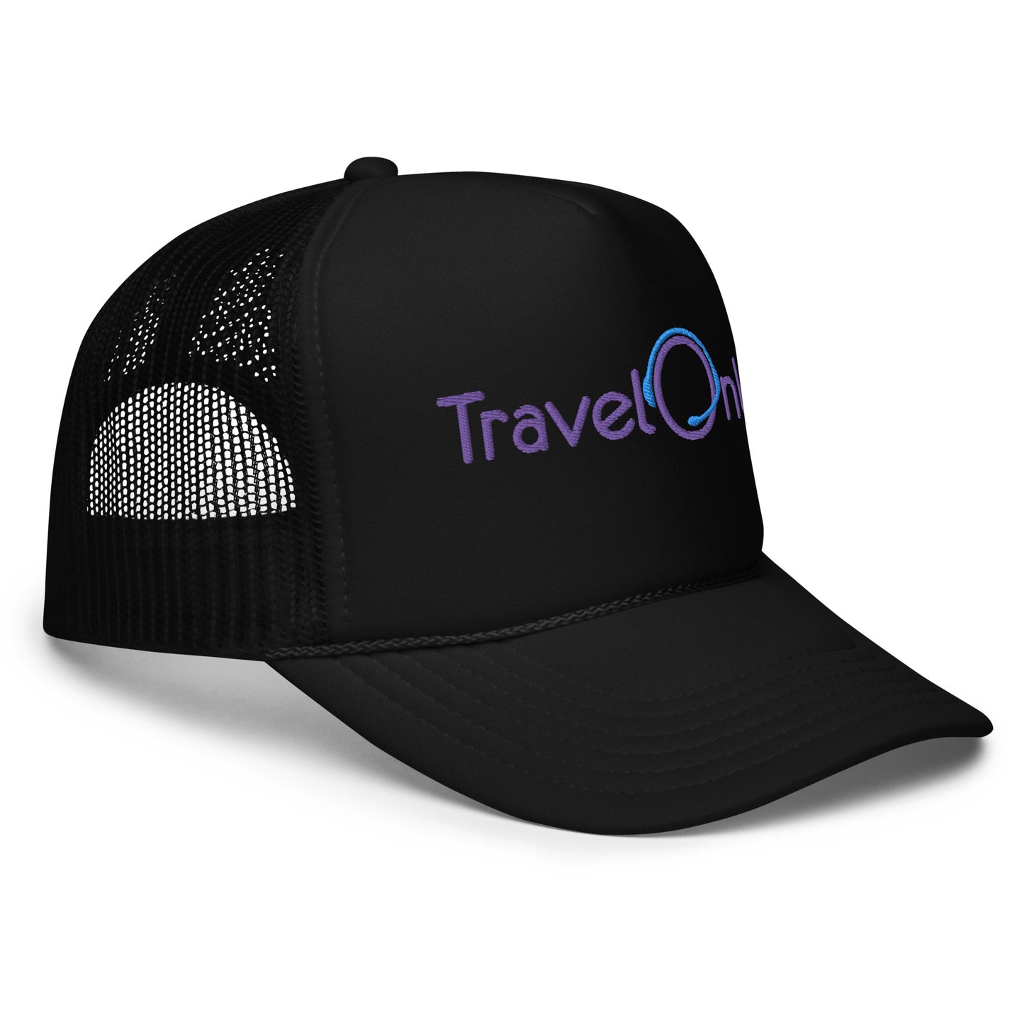 Foam Trucker Hat (TravelOnly Purple Logo)