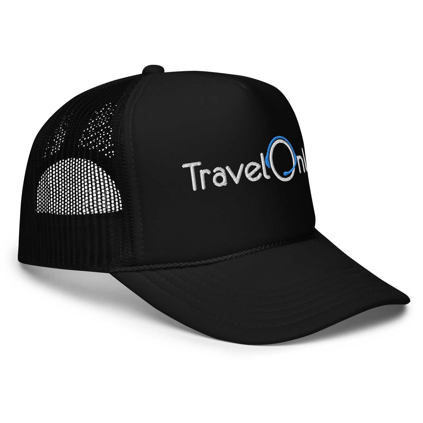 Foam Trucker Hat (TravelOnly White Logo)