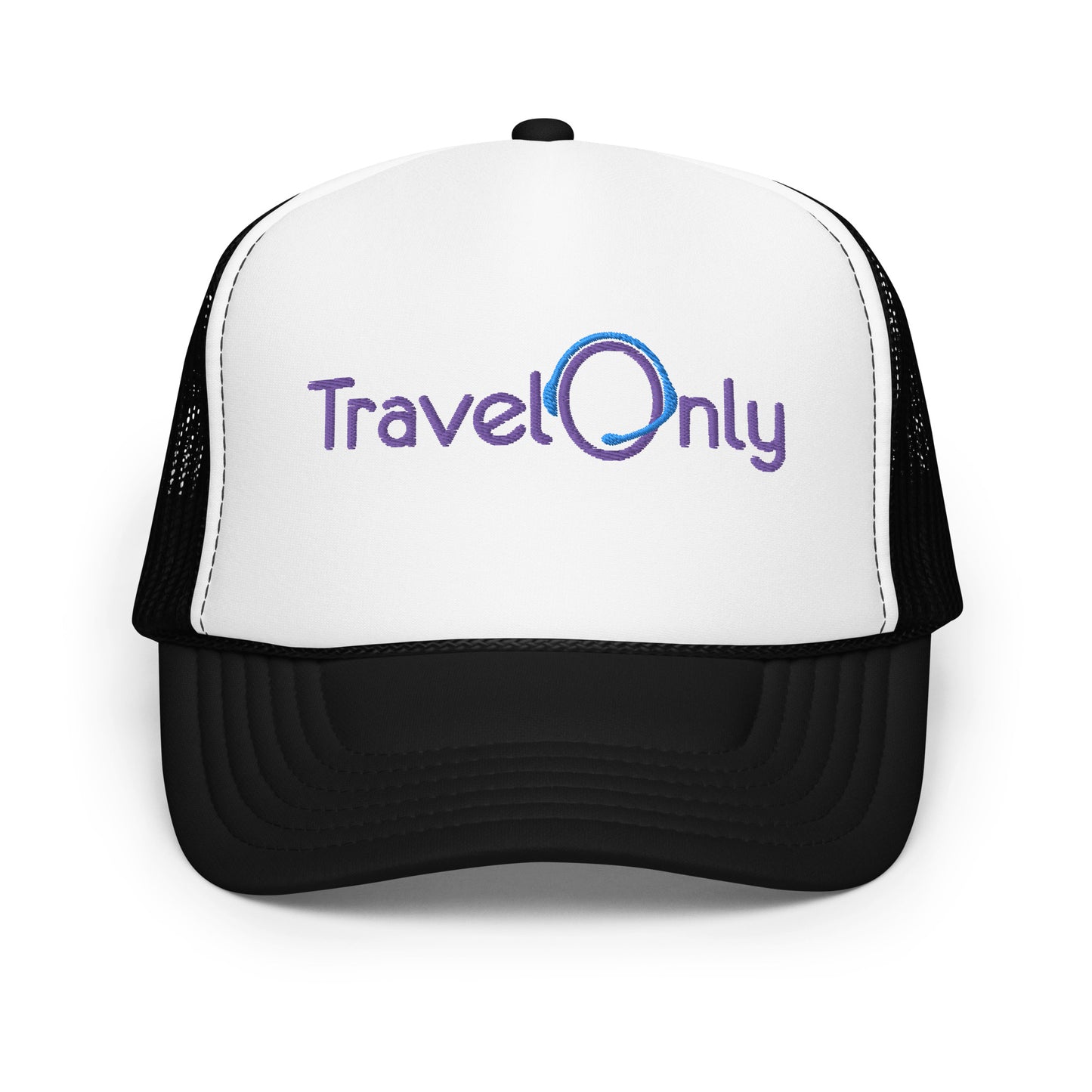 Foam Trucker Hat (TravelOnly Purple Logo)