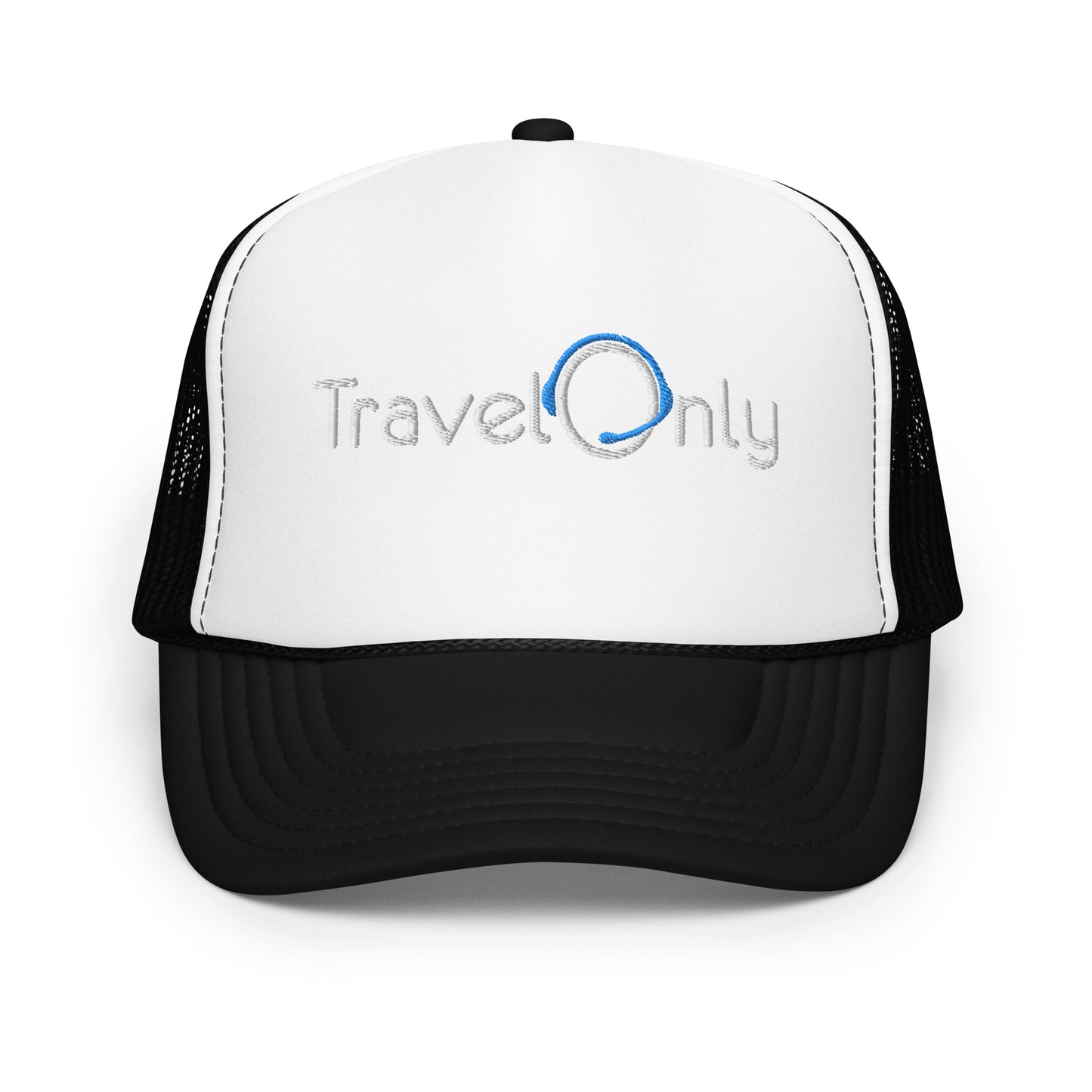 Foam Trucker Hat (TravelOnly White Logo)