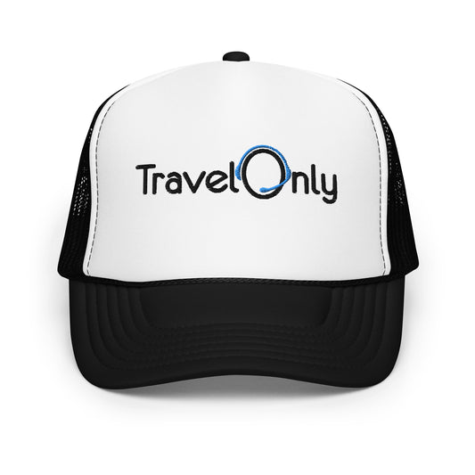 Foam Trucker Hat (TravelOnly Black Logo)