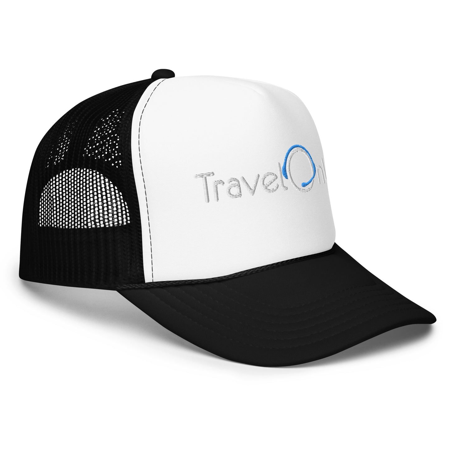 Foam Trucker Hat (TravelOnly White Logo)