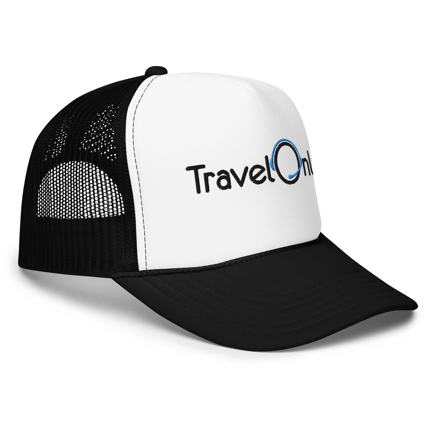 Foam Trucker Hat (TravelOnly Black Logo)