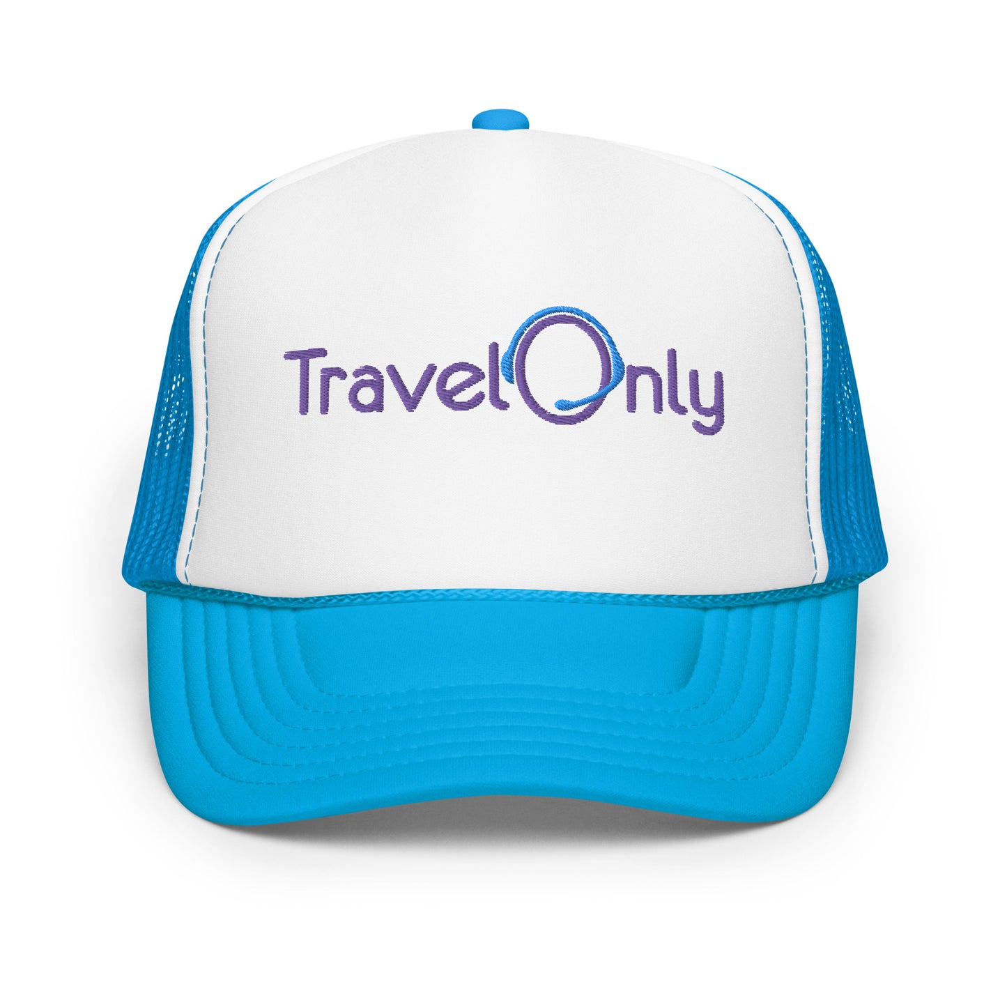 Foam Trucker Hat (TravelOnly Purple Logo)