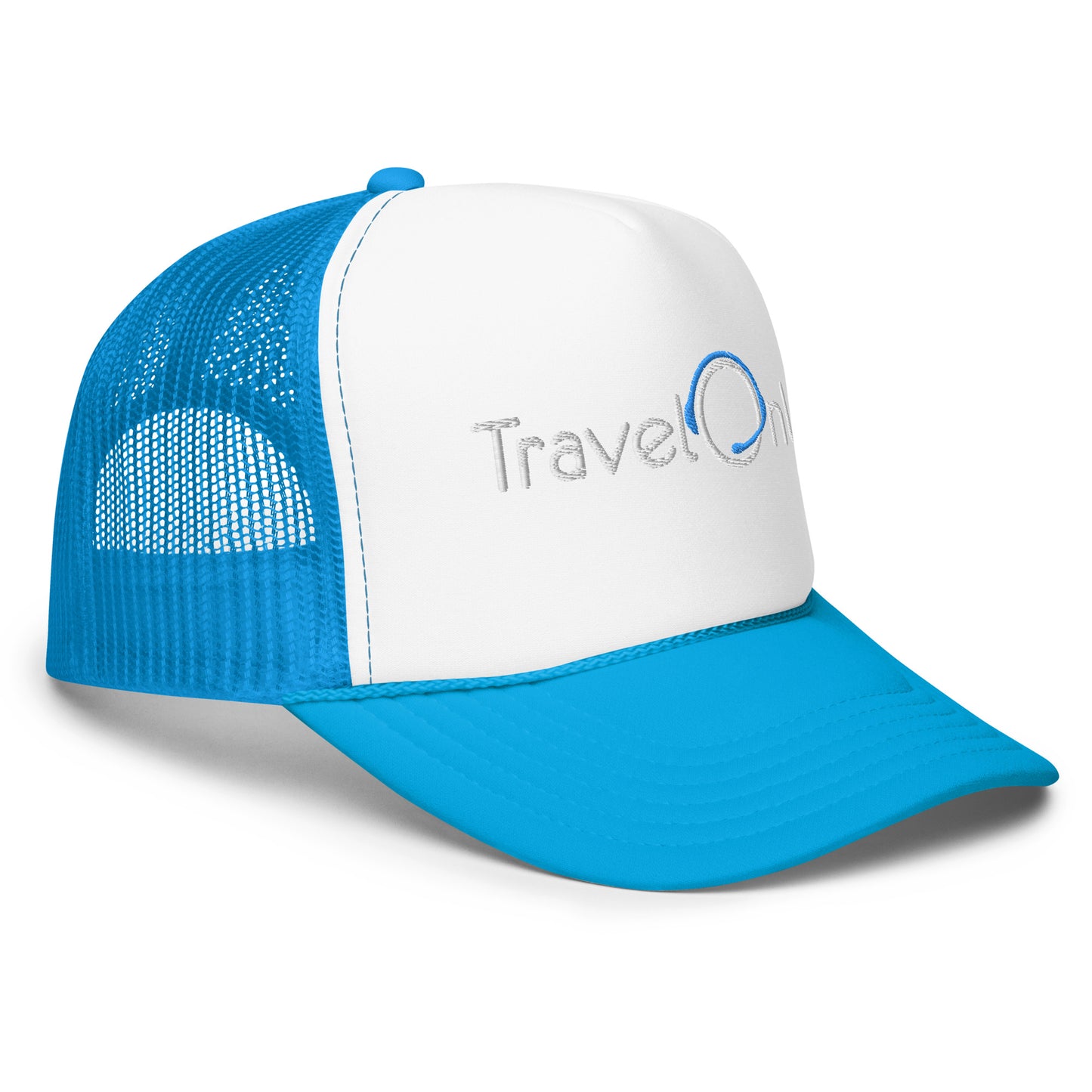 Foam Trucker Hat (TravelOnly White Logo)