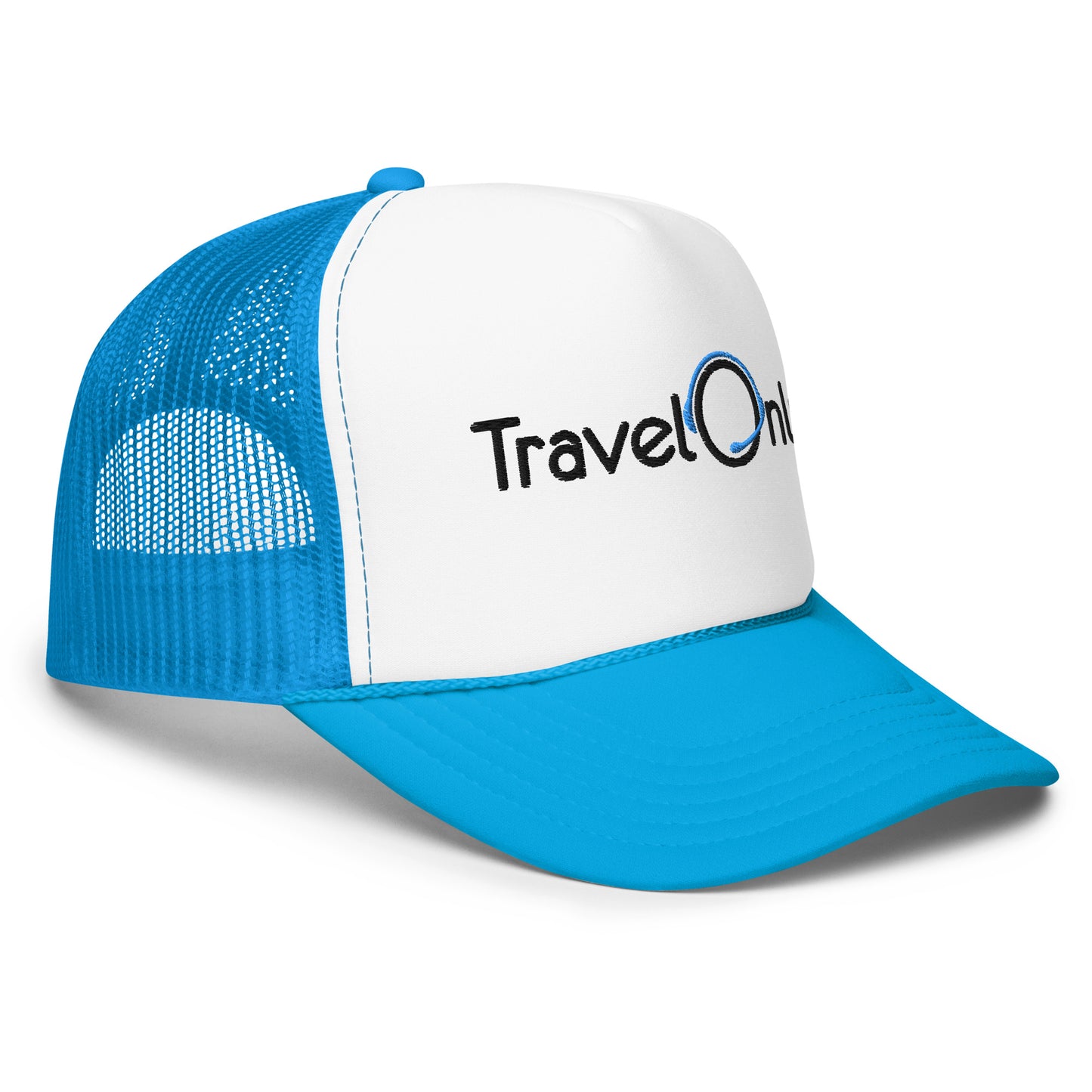 Foam Trucker Hat (TravelOnly Black Logo)