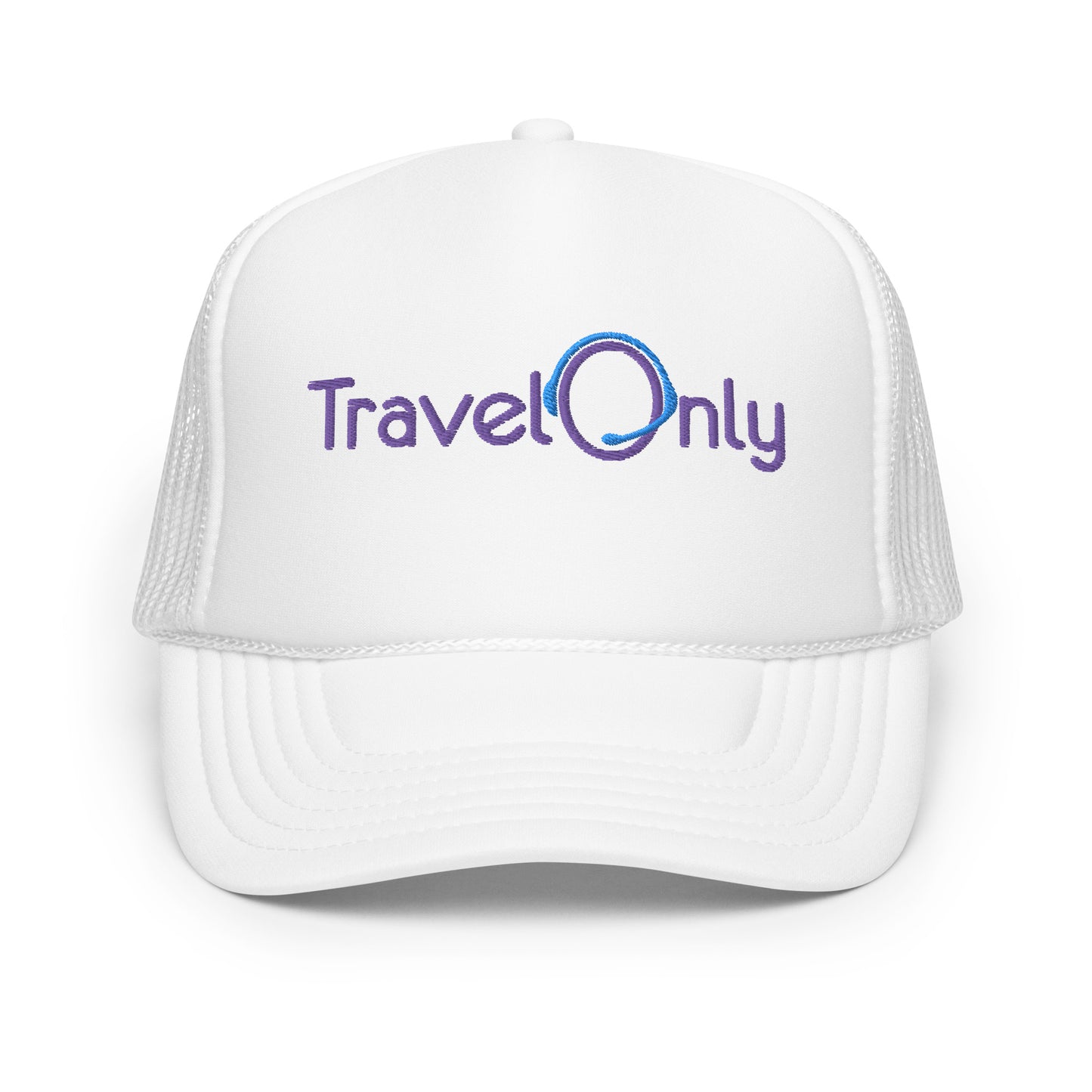 Foam Trucker Hat (TravelOnly Purple Logo)