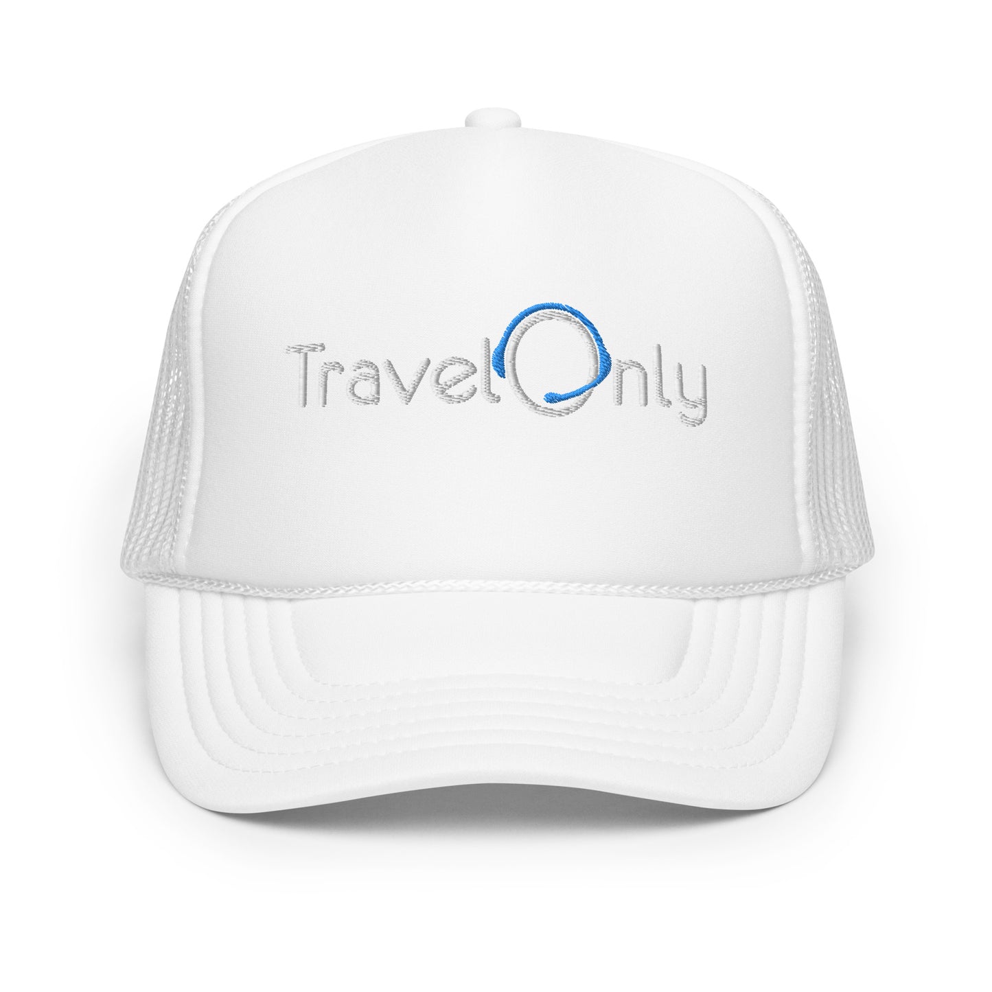 Foam Trucker Hat (TravelOnly White Logo)