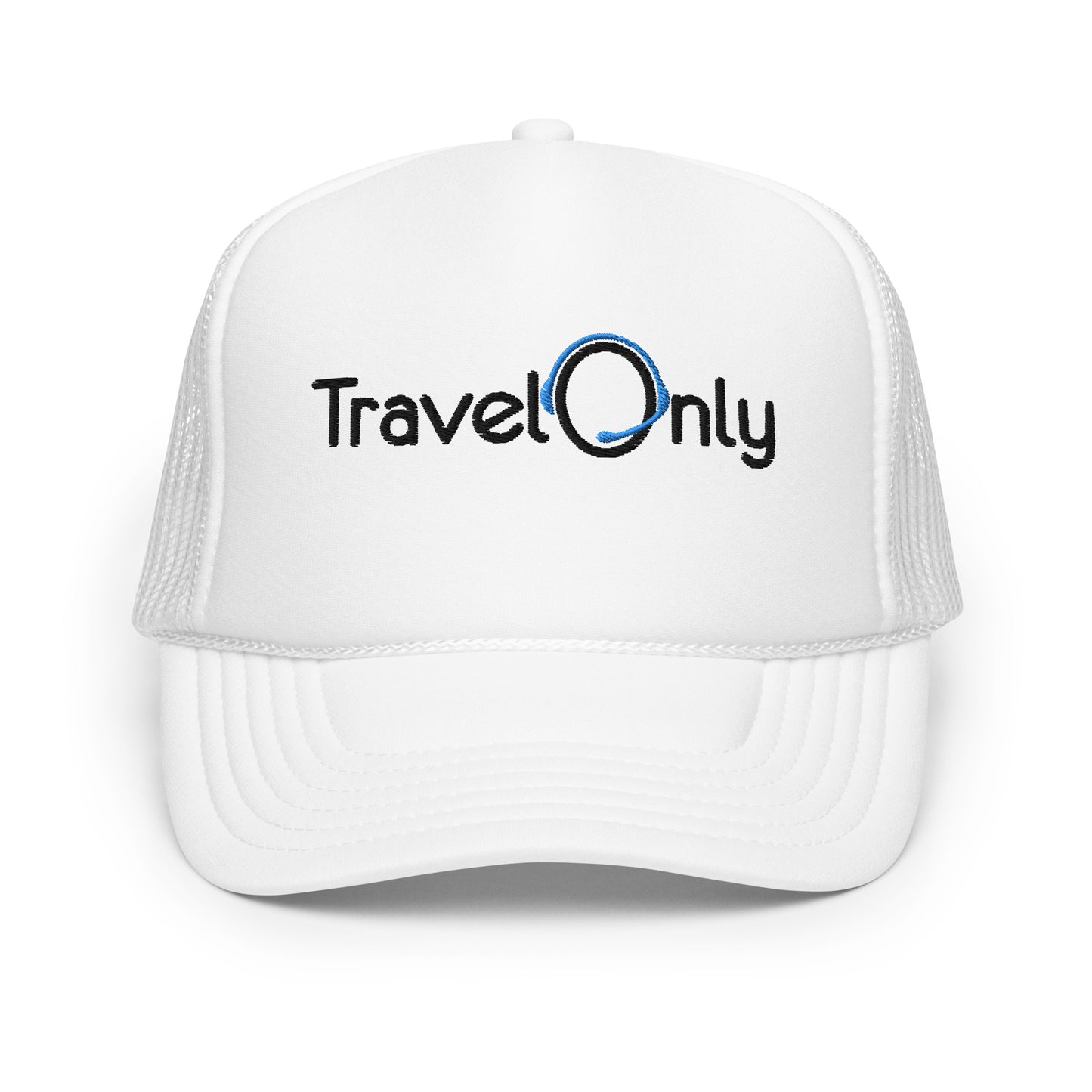 Foam Trucker Hat (TravelOnly Black Logo)