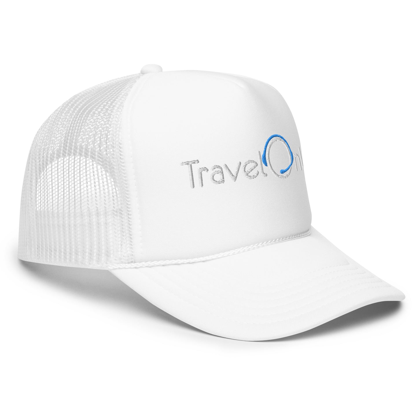 Foam Trucker Hat (TravelOnly White Logo)