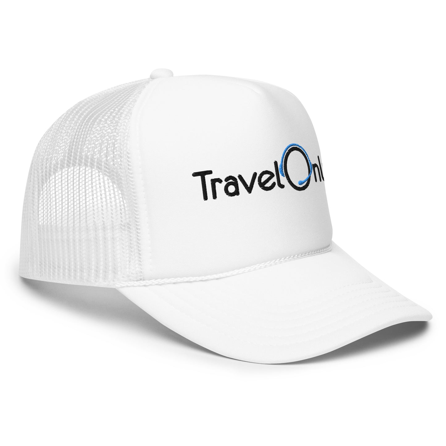 Foam Trucker Hat (TravelOnly Black Logo)