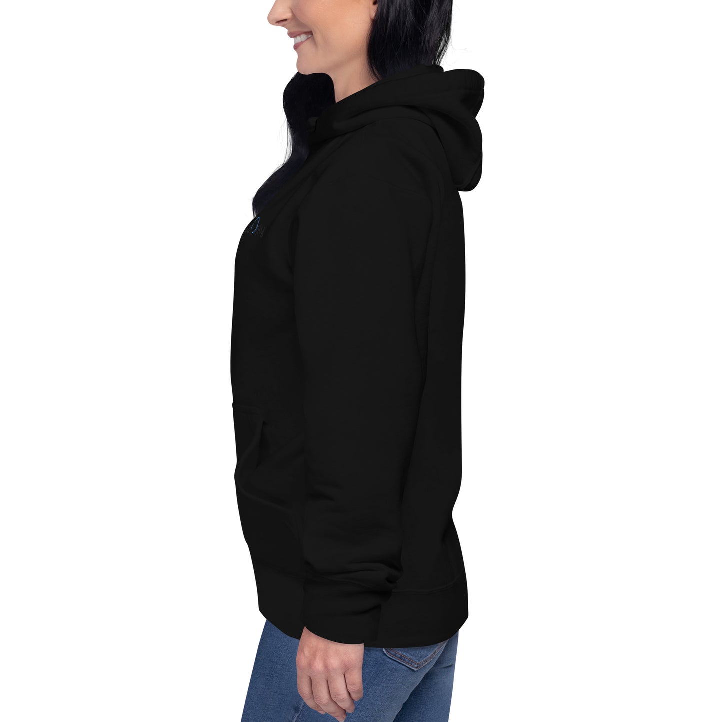 Premium Women’s Hoodie Crewneck (TravelOnly Black Logo)