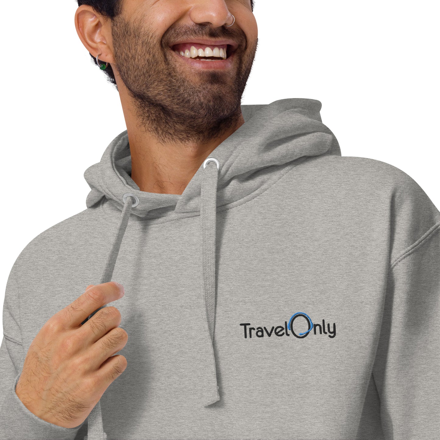 Premium Unisex Hoodie (TravelOnly Black Logo)