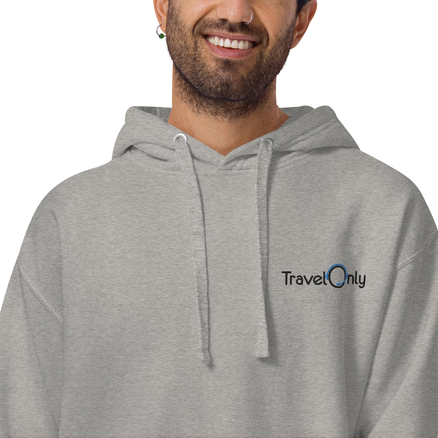 Premium Unisex Hoodie (TravelOnly Black Logo)