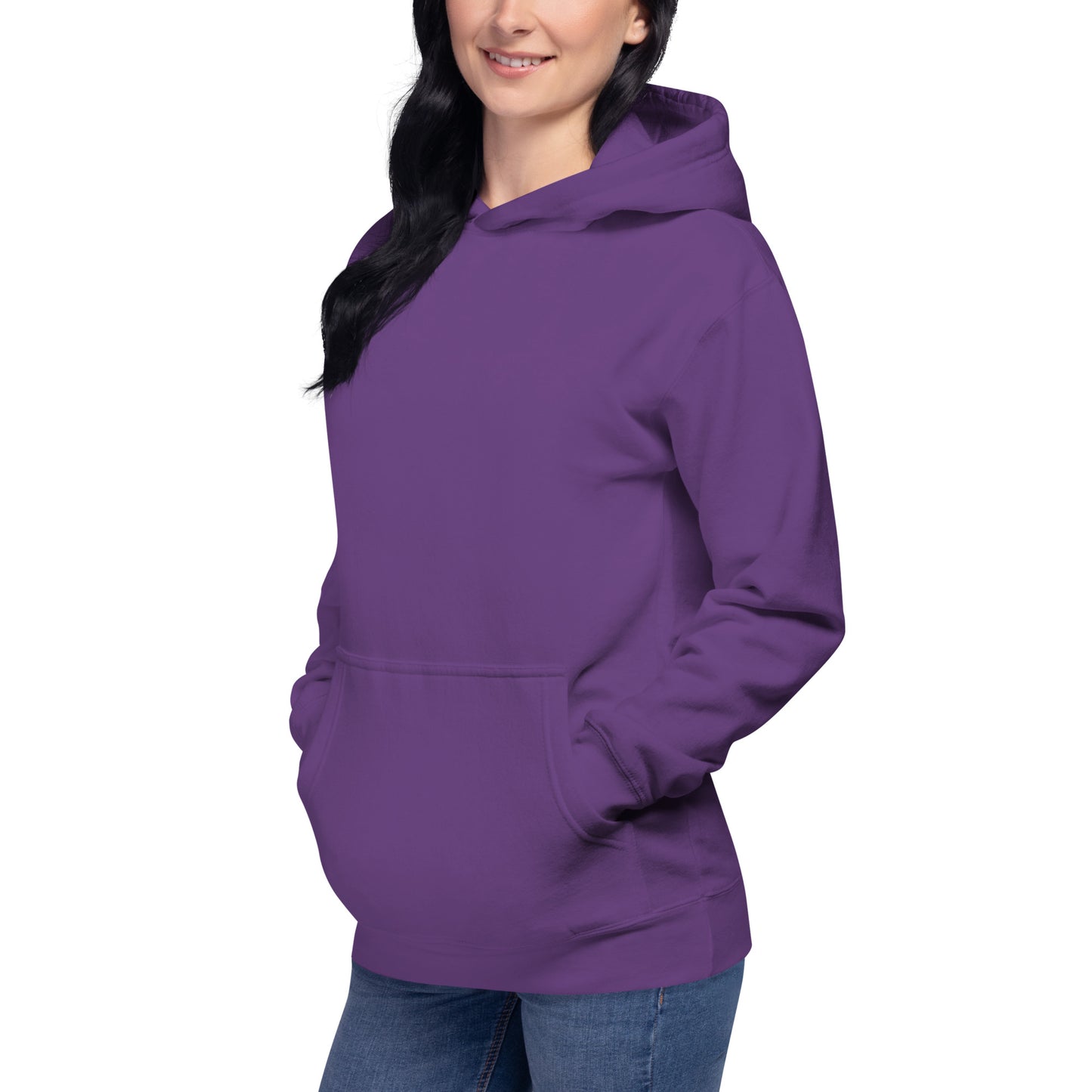 Premium Women’s Hoodie Crewneck (TravelOnly Purple Logo)