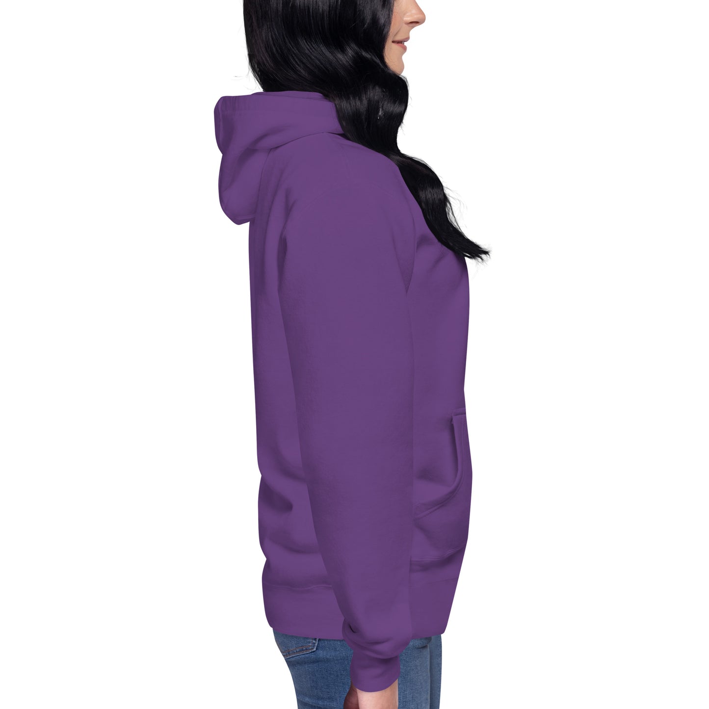 Premium Women’s Hoodie Crewneck (TravelOnly Purple Logo)