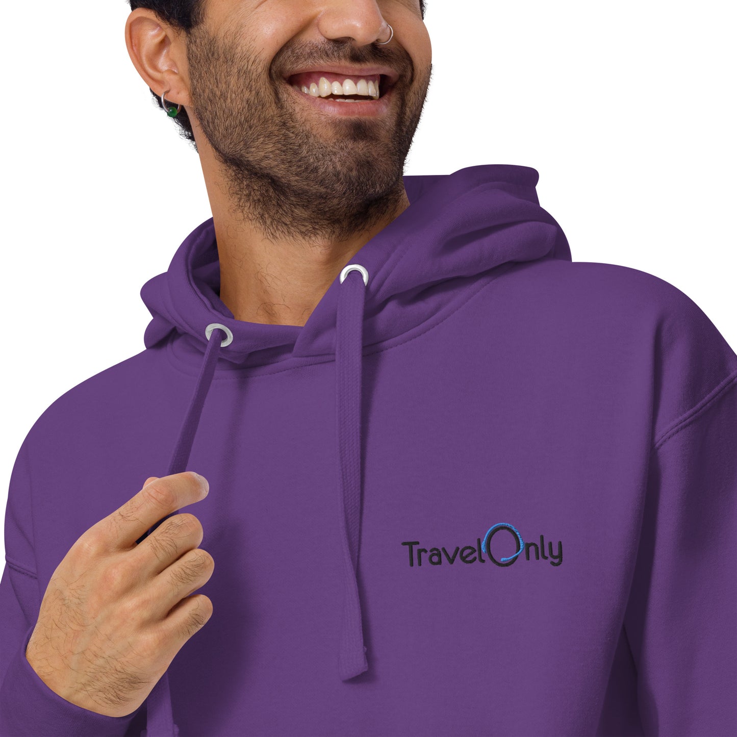 Premium Unisex Hoodie (TravelOnly Black Logo)