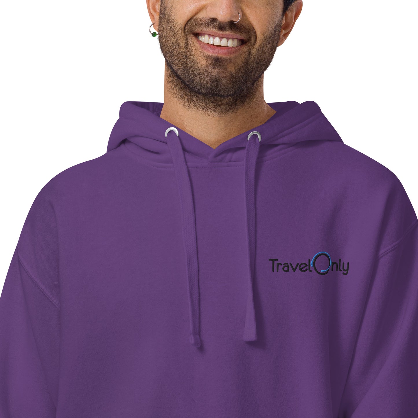 Premium Unisex Hoodie (TravelOnly Black Logo)