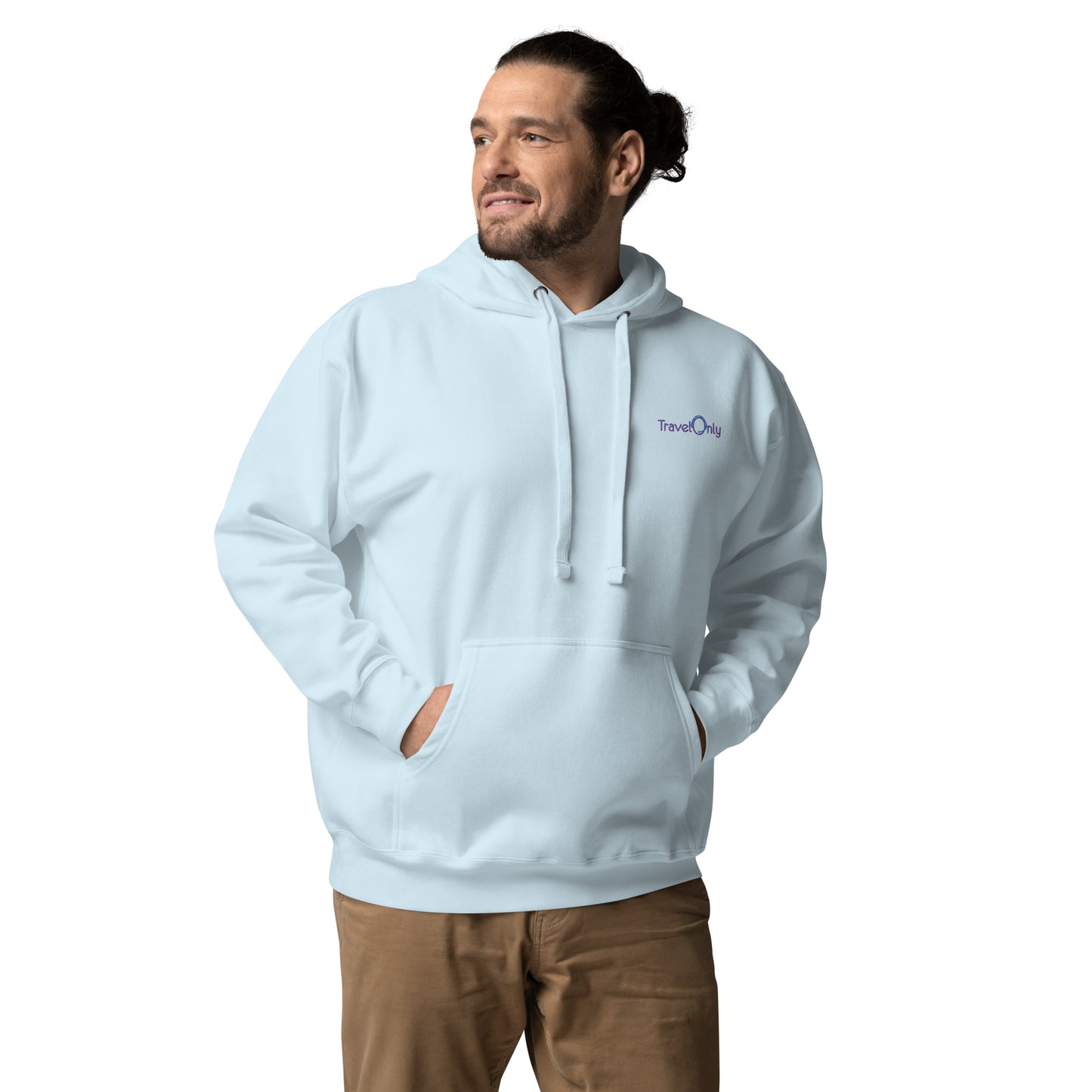 Premium Unisex Hoodie (TravelOnly Purple Logo)