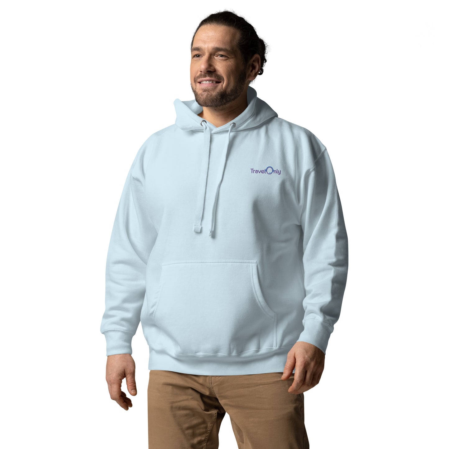 Premium Unisex Hoodie (TravelOnly Purple Logo)