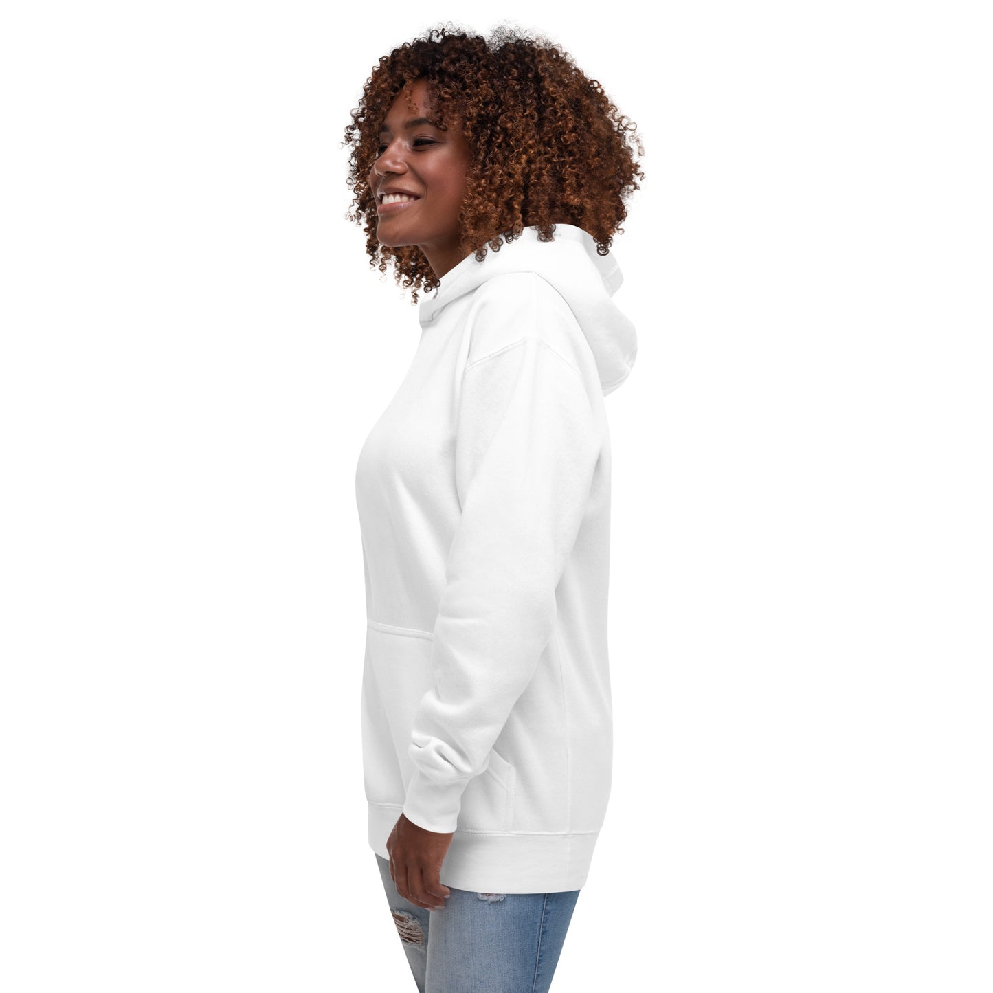 Premium Women’s Hoodie Crewneck (TravelOnly White Logo)