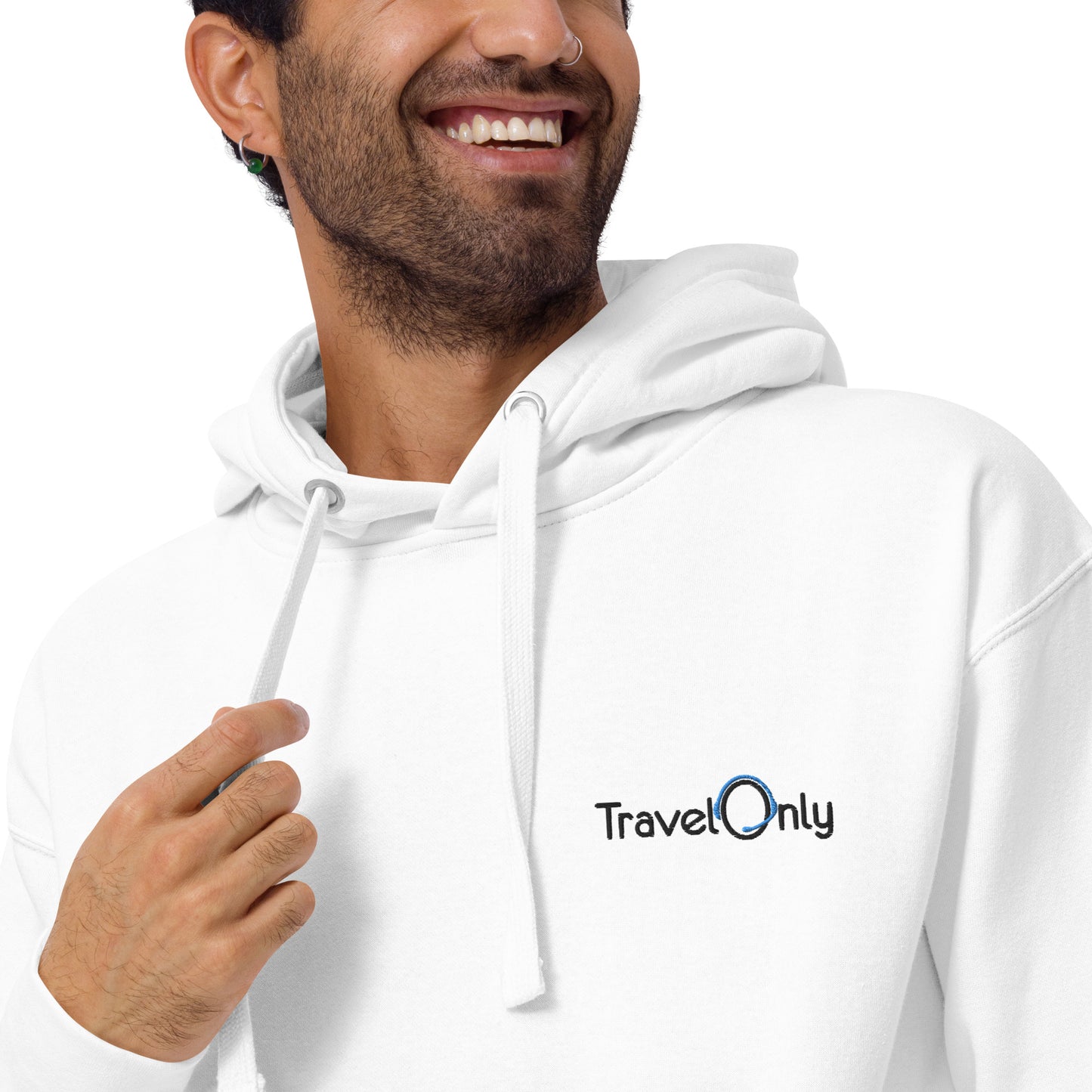 Premium Unisex Hoodie (TravelOnly Black Logo)