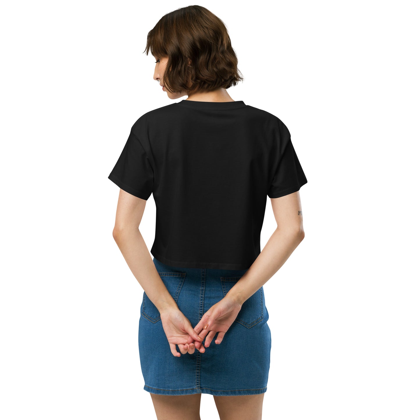 Women’s Crop Top (TravelOnly Purple Logo)